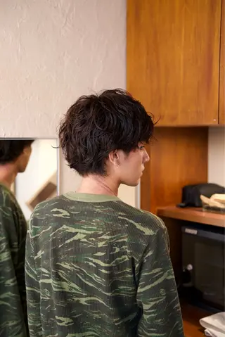 パーマ メンズ メンズ🔥 颯太のヘアスタイル