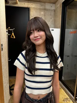 カラー sora/ハイトーン /透明感カラー🫧のヘアスタイル