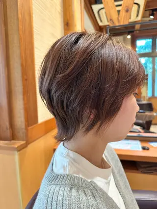 ショート レイフィールド鈴鹿所属・青山 祐一朗のヘアスタイル