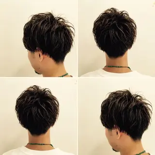 ショート メンズ 髪質改善 Blumeのヘアスタイル