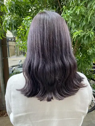 セミロング 大野 美紅のヘアスタイル