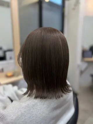 ミディアム カラー 小顔似合わせカット ┊︎＊AYANO＊のヘアスタイル