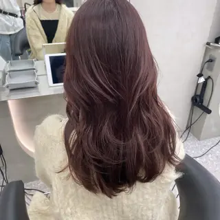 セミロング カラー 韓国ヘア/レイヤー Londエレンのヘアスタイル