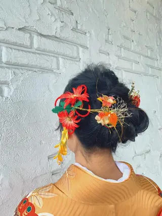 ヘアアレンジ 【髪質改善】 夏目結以のヘアスタイル