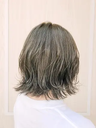 ミディアム OxO Hair 【オーヘアー】所属・🌼おがわたくや🌼 髪質改善のヘアスタイル