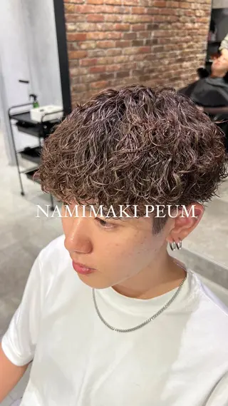 ショート メンズパーマ/縮毛 超特化/tomokiのヘアスタイル