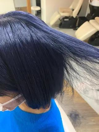 ミディアム カラー 物井 南帆 （ものいみほ）のヘアスタイル