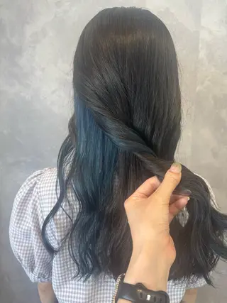 ロング カラー ヒヨシ ルナのヘアスタイル