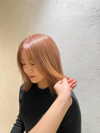 ミディアム カラー 池本 勇大のヘアスタイル