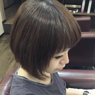 ミディアム パーマ embrace エンブレイスのヘアスタイル