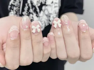 ネイル 🤎mini 🤍可愛らしいネイルのネイルデザイン