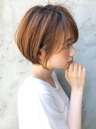 ショート イメチェンカット✂️ 錦糸町佐藤店長のヘアスタイル