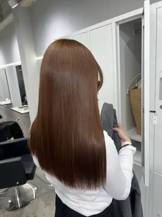 ロング maya レイヤーカットのヘアスタイル