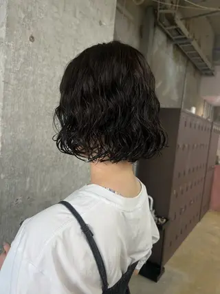 ミディアム 伊藤ほのか /パーマ/ショートのヘアスタイル