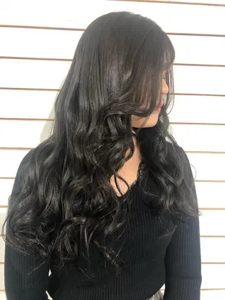 セミロング カラー 🦋美髪／エクステ 🦋アベイクミのヘアスタイル