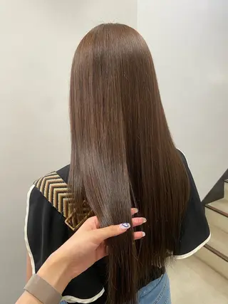 ロング カラー IS所属・横浜美容室/透明感 カラー/レイヤーのヘアスタイル