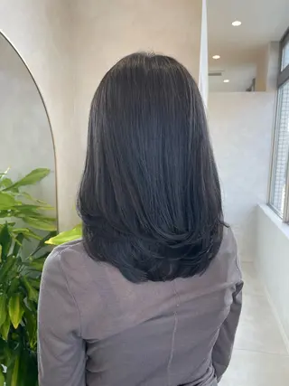 ミディアム カラー 🫖Eleanor Aya🥞のヘアスタイル