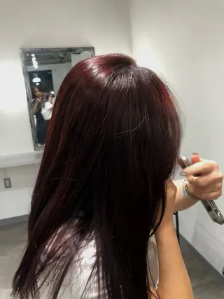 ロング カラー HOLLY 髙橋ユウキのヘアスタイル