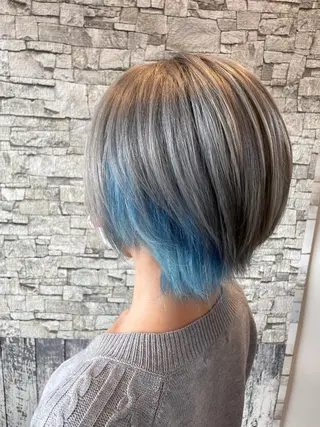 カラー 派手髪/ハイトーン/ エクステ✨ユウキのヘアスタイル