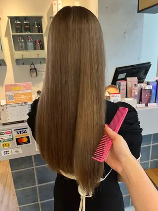 ロング 🫧透ける艶髪🫧/ 🎀yukako🎀のヘアスタイル