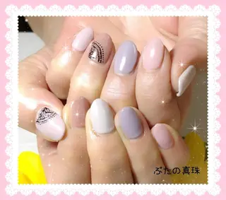 ネイル 林 珠里のネイルデザイン