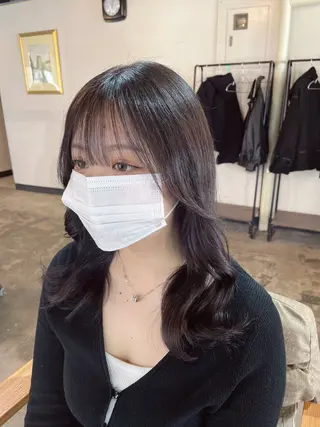 カラー La fith hair ray 札幌店所属・顔まわり/W カラー/リョウのヘアスタイル