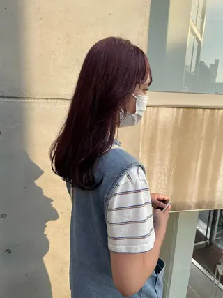 ミディアム カラー 🌿髪質改善🌿艶髪 透明感🌿karenのヘアスタイル