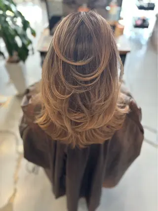 セミロング 🥀高評価多数/三澤 歩夢のヘアスタイル