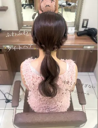 ロング ヘアアレンジ Ash桜新町/ Koyuki ❄️のヘアスタイル