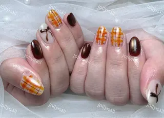 ネイル Jolly Nail Salon ジェル＆長さ出し専門所属・ア ヤのネイルデザイン