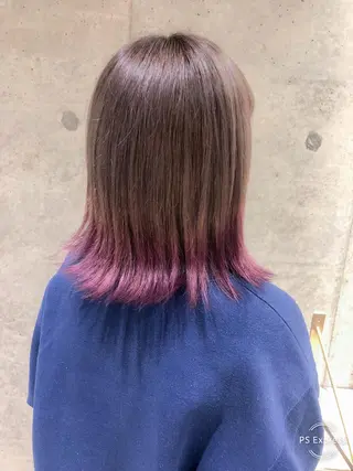 ミディアム カラー LA KING GINZA TOKYO所属・🧡ショートの達人 🧡SHOのヘアスタイル