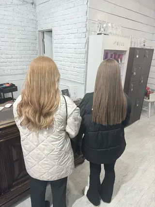 ロング カラー SALOWIN札幌大通り所属・札幌ブリーチカラー/ ダブルカラー/ドイのヘアスタイル