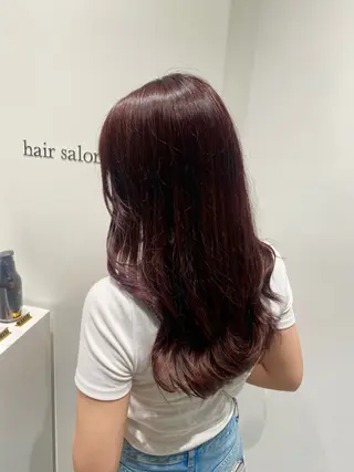 カラー ひかり／ベージュ ／似合わせカットのヘアスタイル