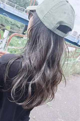 ロング カラー GO TO DAY 名古屋パルコ店所属・髪質改善/顔まわり 石原のヘアスタイル