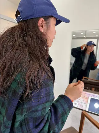 ロング 暖色＊ベージュ ＊くらたあやかのヘアスタイル