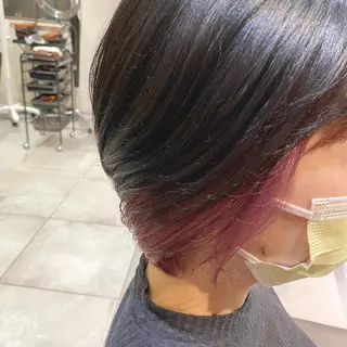 ショート カラー 川越 輝梨奈のヘアスタイル