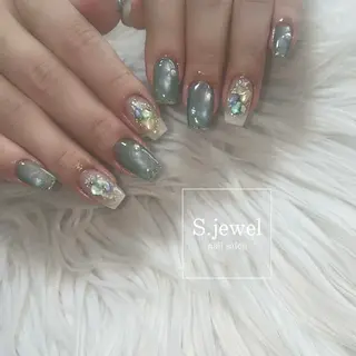 ネイル S♡JEWEL所属・S. JEWELのネイルデザイン