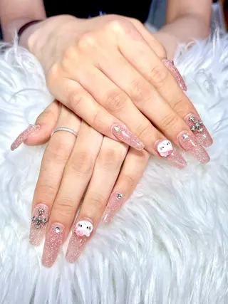 ネイル しまむら さくらのネイルデザイン