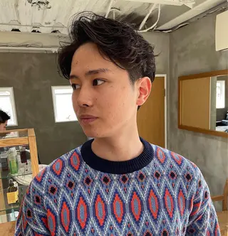 ショート メンズ 渋谷/原宿/メンズ/ コヤマトモヤのヘアスタイル