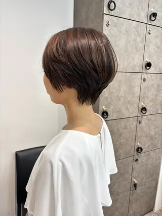 ショート 門崎未依/レイヤー/ メンズカット🪿🌼のヘアスタイル