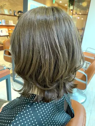 ミディアム カラー キッズ 酸熱トリートメント/ 髪質改善🌟玉井香奈のヘアスタイル