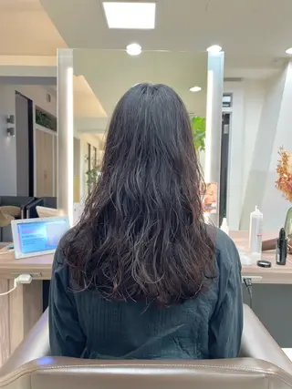 ロング パーマ ヘッドスパ/ 鎌倉　アズサのヘアスタイル
