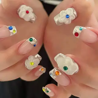 ネイル 【Zina京都駅前】 きぬがわ らむのネイルデザイン