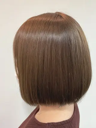 ショート カラー ショート ボブ✂︎ 髙梨  遥のヘアスタイル