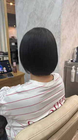 ショート sweetroom平塚所属・⭐️縮毛矯正 氷室翔也カラー⭐️のヘアスタイル