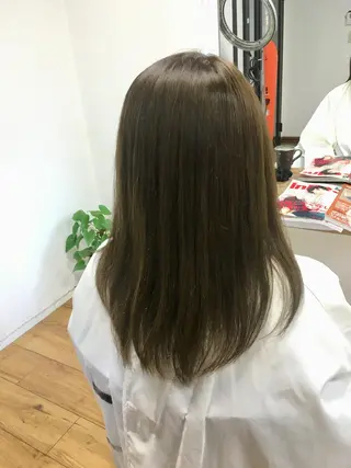 セミロング カラー サロン・ド・ソワ所属・サロン ド ソワのヘアスタイル