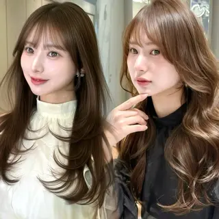 ロング 池袋/似合わせ/縮毛 髪質改善【ugen】のヘアスタイル