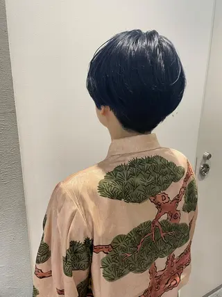 ショート カラー 🌈ウルトワ水素 髪質改善naru🌈のヘアスタイル