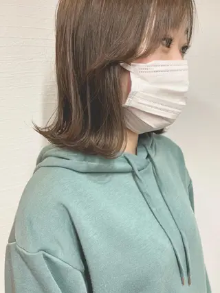 ミディアム Strawberry所属・原田 志保のヘアスタイル