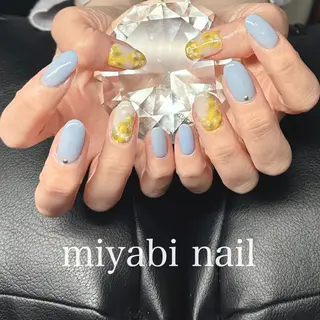 ネイル miyabi nail 桂川駅近くのネイルデザイン